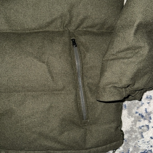 New Polo Ralph Lauren Hooded Performance Wool Poly Puffer Coat - Picture 4 of 9